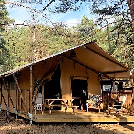 Camp Bursztynowy Las กดัญสก์ ภายนอก รูปภาพ