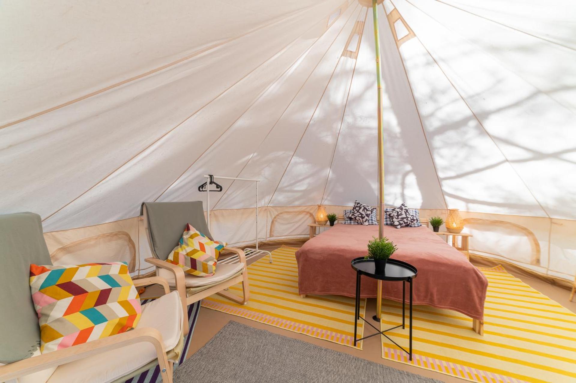 Camp Bursztynowy Las กดัญสก์ ภายนอก รูปภาพ